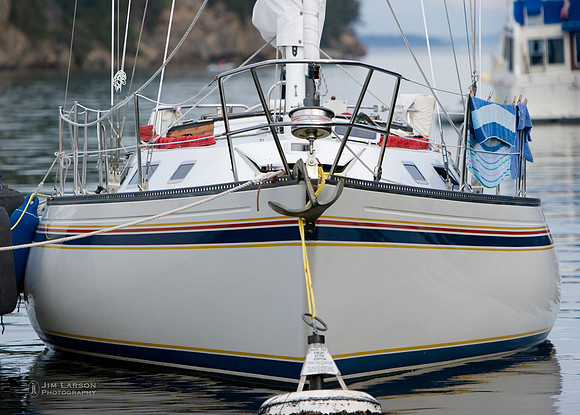 Sailboat Headon